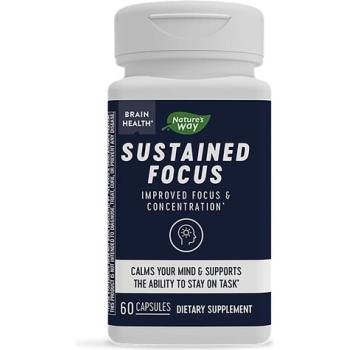 Nature's Way Sustained Focus 60 капсули | Nature’s Way (13691)
