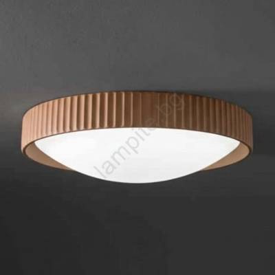 Ondaluce - LED таванно осветително тяло CONCRETE LED/20W/230V Ø 41 см, бетон, кафяво (OND0112)