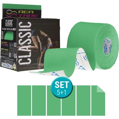 Rea Tape Classic zelený set 5 + 1 5 cm x 5 m