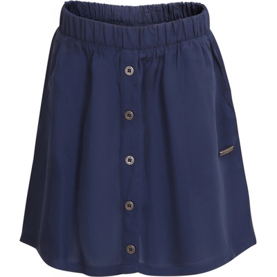 Alpine Pro Henelo dievčenské letné sukne KSKX110 perzská modrá