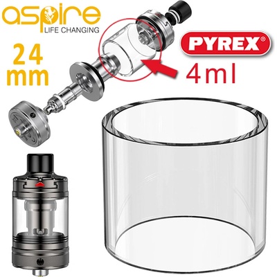 Aspire Nautilus 3 PYREX tělo tubus 4ml – Zboží Dáma