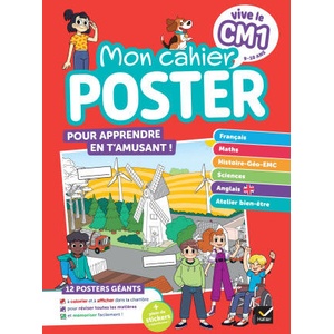 Vive le CM1 - Mon cahier poster (2025)
