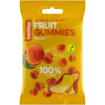 Bombus Fruit gummies broskev 35 g