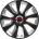 Versaco Тасове за джанти 15'' Versaco Stratos RC Black/Silver