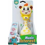 Raya Toys Бебешка музикална дрънкалка Raya Toys - Жирафче (503123319)