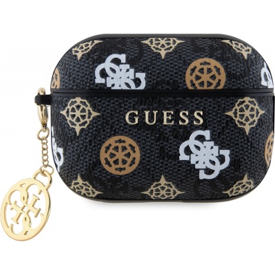 Guess PU 4G Peony Charm Pouzdro pro AirPods Pro 2, GUAP2P4RPEK