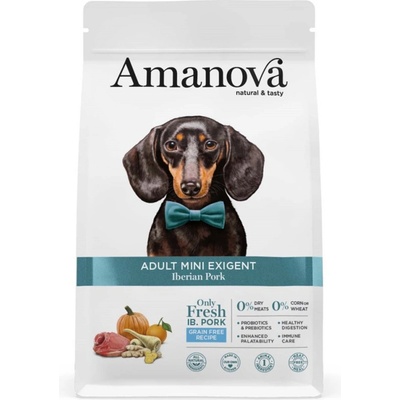 Amanova Adult Mini Exigent Iberian Pork 7 kg