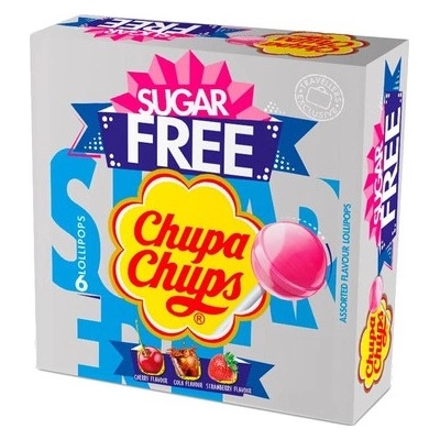 Chupa Chups Sugar Free Lollipops 66 g