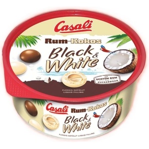 Manner Ром Casali с кокос и черен и бял 250 г
