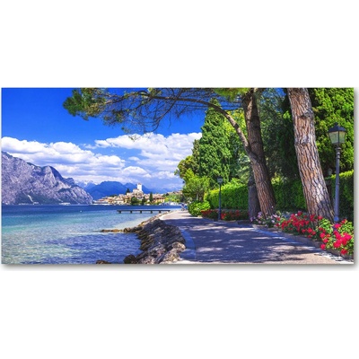 Foto obraz fotografie na skle Severné Taliansko 100x50 cm