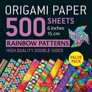Origami Paper 500 sheets Rainbow Patterns 6 inch (ISBN: 9780804851459)