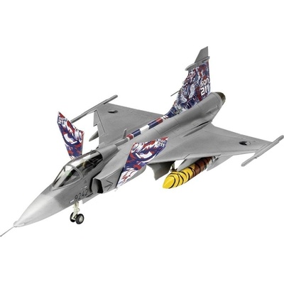 Revell Сглобяем модел Revell - Шведски изтребител Saab JAS-39C Gripen (R03776)