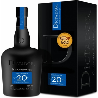 Dictador 20y 40% 0,7 l (kartón)