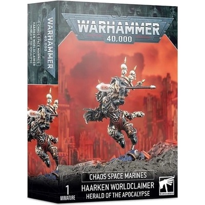 GW Warhammer 40000: Chaos Space Marines Haarken Worldclaimer