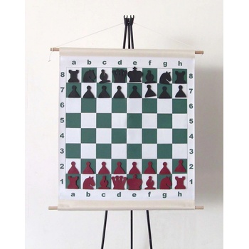 Demonštračná šachovnica rolovacia, magnetická