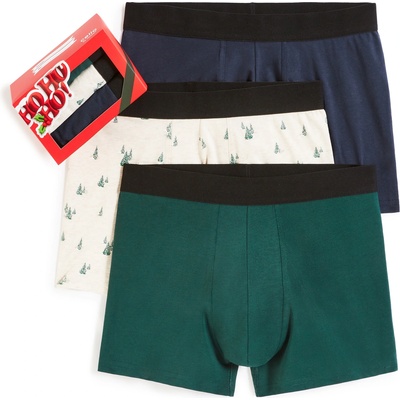 Celio Подаръчен пакет боксерки, 3 бр. Celio | Zelen | МЪЖЕ | S