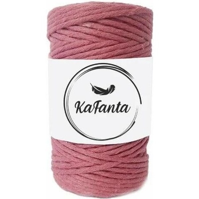 Macrame priadza KaFanta 2mm/60m - malinová