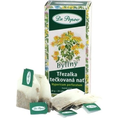 Dr. Popov Třezalka tečkovaná nať 20 x 1,5 g