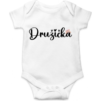 Personal Dětské body Družička s medvídkem biela