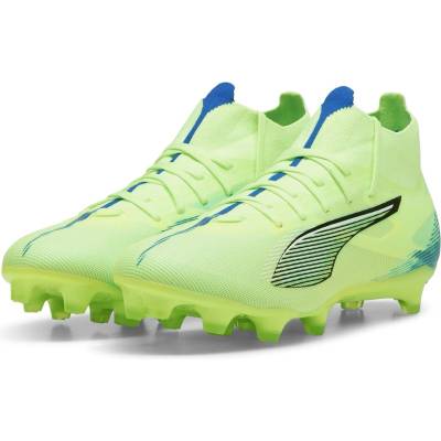 PUMA Дамски футболни бутонки Puma Ultra 5 Match Womens Firm Ground Football Boots - Green/Wht/Blue