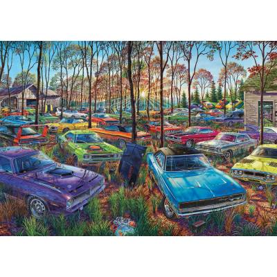 Art Puzzle - Puzzle Auto Graveyard - 1 000 piese