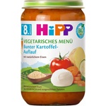 Hipp Био вегетарианско меню Hipp - Зеленчуци и моцарела, 8 м+, 220 g (6420) - baby