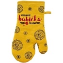 Orion domácí potřeby Kuchyňská chňapka s magnetem NEJLEPŠÍ BABIČKA