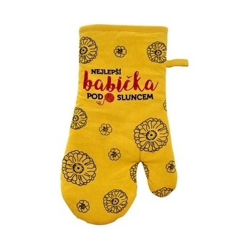 Orion domácí potřeby Kuchyňská chňapka s magnetem NEJLEPŠÍ BABIČKA