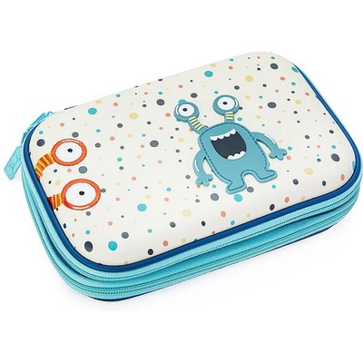 YOLO Ученически несесер YOLO Monster - 2 ципа (121270-164-4)