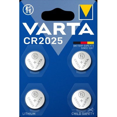 Varta CR2025 4 ks VA0208