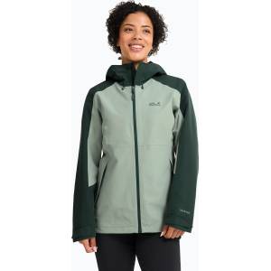 Jack Wolfskin Дамско яке за дъжд Jack Wolfskin Wildbound 2L green zinnia
