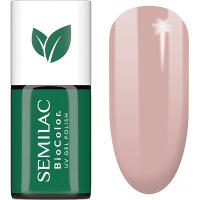 Semilac UV Hybrid BioColor gelový lak na nehty s použitím UV/LED lampy odstín 715 Yoga On Sand 7 ml