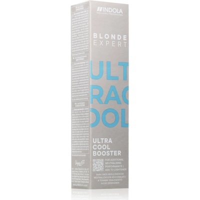 Indola Blond Expert Ultra Cool Booster toner pro neutralizaci žlutých tónů pro blond vlasy 60 ml