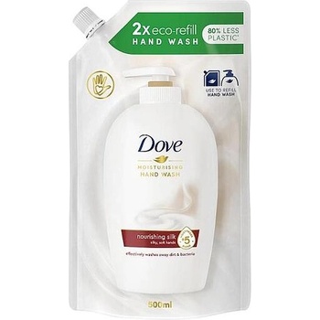 Dove Течен сапун пълнител 500мл - Nourishing silk (600)