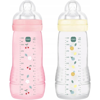 Mam Kojenecká láhev Easy Active 330 ml 2 ks