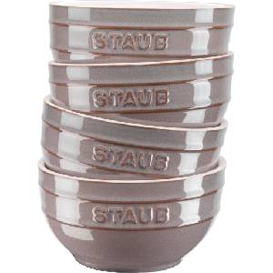 Staub Купички за закуски Staub 12 см сиви 4 бр (40508-152-0)