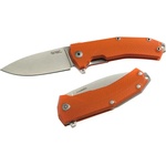 lionSTEEL KUR OR / Много здрав джобен нож с острие Sleipner и дръжка G10 - оранжев (LION0039)