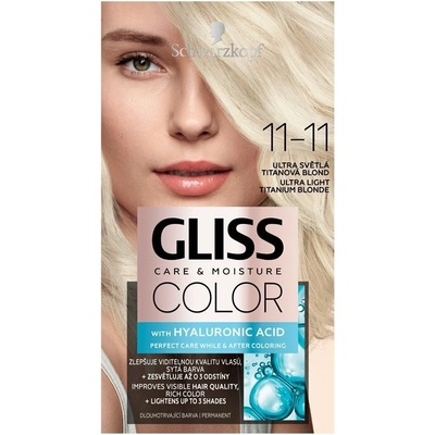 Schwarzkopf Gliss Color 11-11 ultra svetlá titánová blond