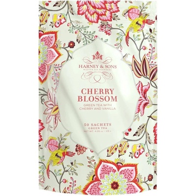 Harney and Sons čaj Cherry Blossom pyramidky 50 ks