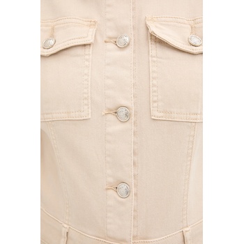 Morgan Дънков гащеризон Morgan PVARMA в бежово с яка PVARMA (PVARMA)