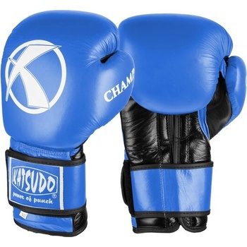 Katsudo Боксови ръкавици Katsudo Champion IV, сини (Kat_1002.blue)