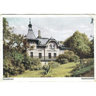 KAMENICKÝ ŠENOV / Steinschönau. Naturheilanstalt. – Zboží Dáma