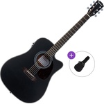 Pasadena PDC-200E Basic SET Black Електро-акустична китара Дреднаут