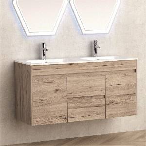InterCeramic Конзолен шкаф за баня InterCeramic ICP 12060 с умивалник - 120 см, стенен монтаж (ICP 12060)
