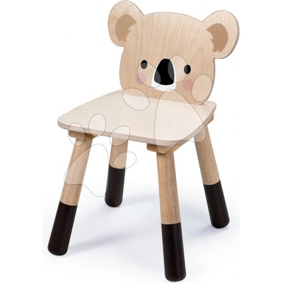 Leaf Toys Drevená stolička medvedík Forest Koala Chair Tender pre deti od 3 rokov