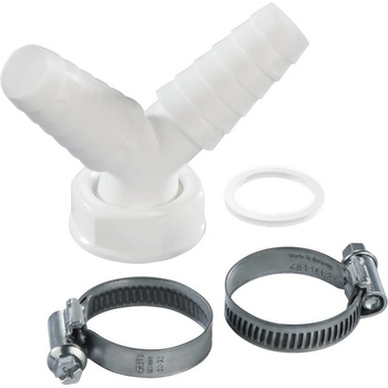 Xavax sifónová prípojka Y, pre 2 odtokové hadice k 1 sifónu