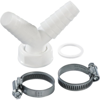 Xavax sifónová prípojka Y, pre 2 odtokové hadice k 1 sifónu