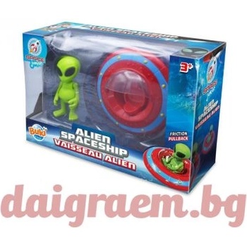 Buki France Игрален комплект Извънземно с космически кораб, buki 63178 (bk63178)