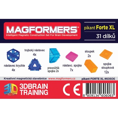 Magformers Pikant Forte XL, 31 ks – Zboží Dáma