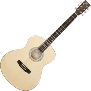 SX SO204G Transparent Black-Natural Фолк китара